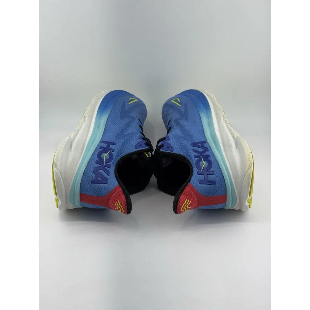 Hoka One One Clifton 9Blue White Athletic Running Shoes Sneakers Men's SZ 11.5 D